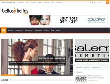 Tablet Screenshot of belloskbellos.com